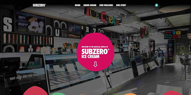 SubZero IceCream網站(zhàn)